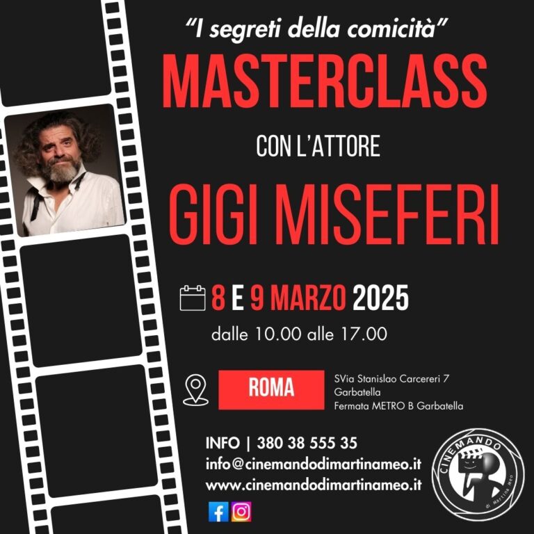 Masterclass con Gigi Miseferi